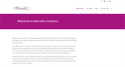 Desktop Screenshot of marcellacreations.com.au